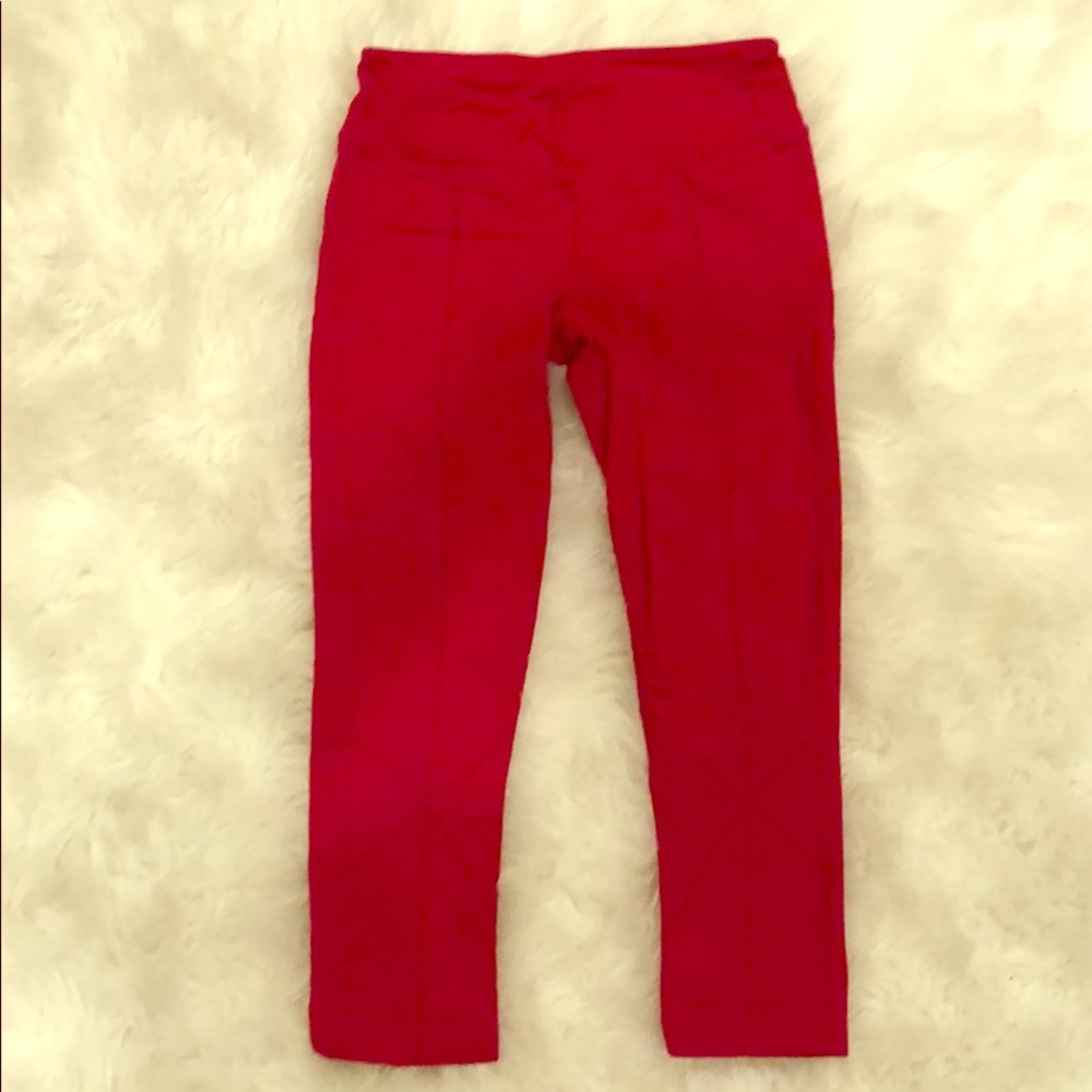 Pink Prana Capri spandex